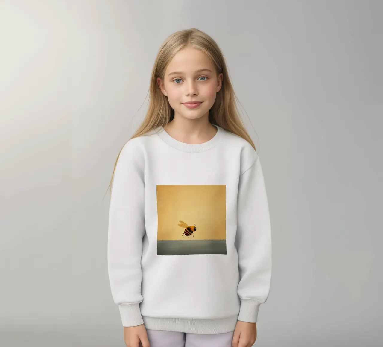 Ape minima 4 felpa bambino da Minimal Animal Art