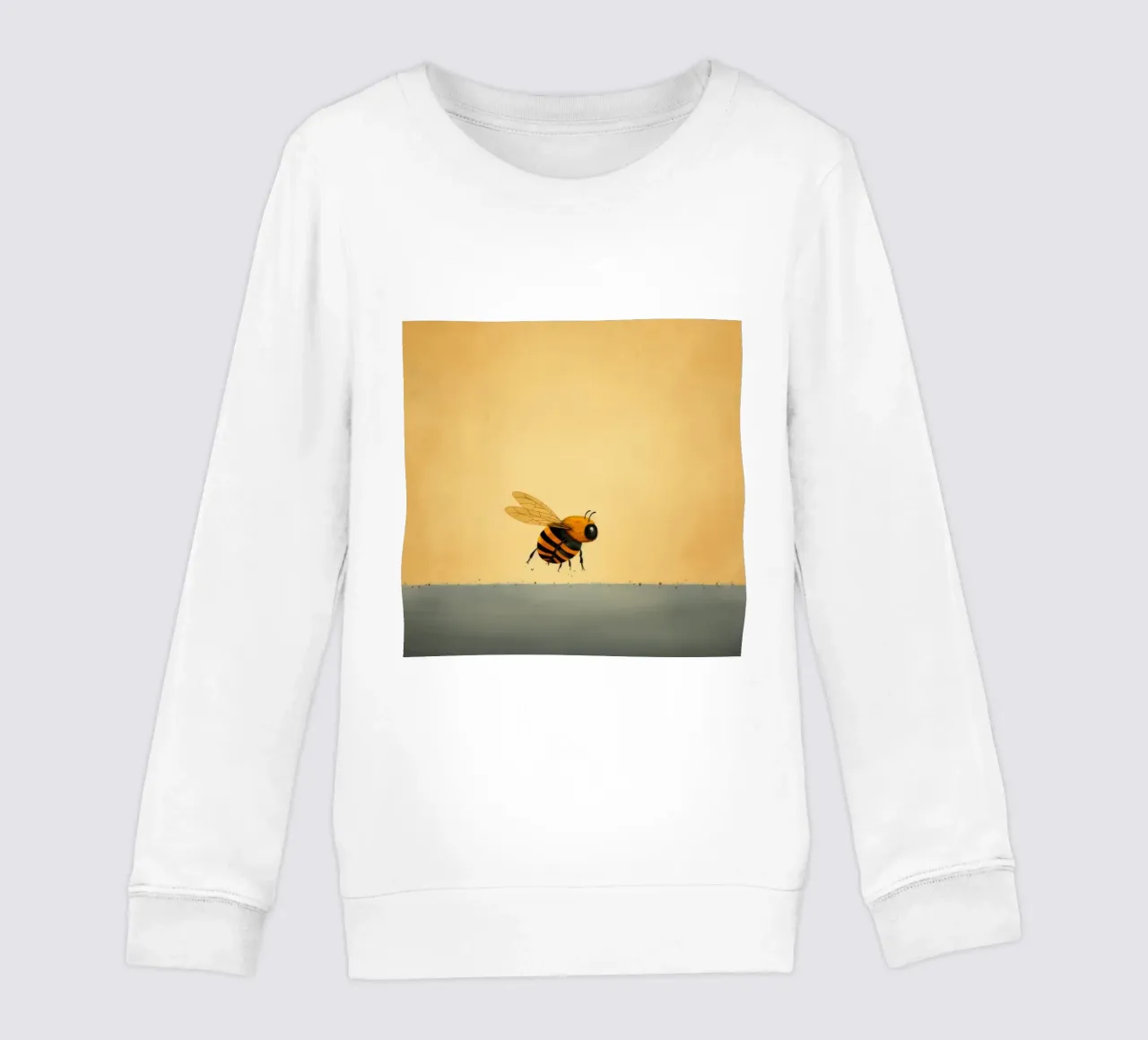 Ape minima 4 felpa bambino da Minimal Animal Art