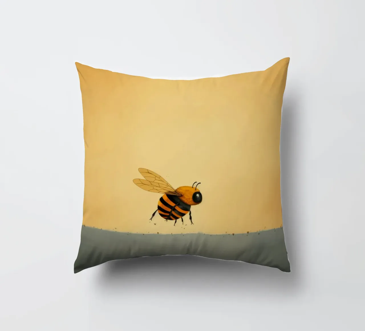 Ape minima 4 cuscino da Minimal Animal Art