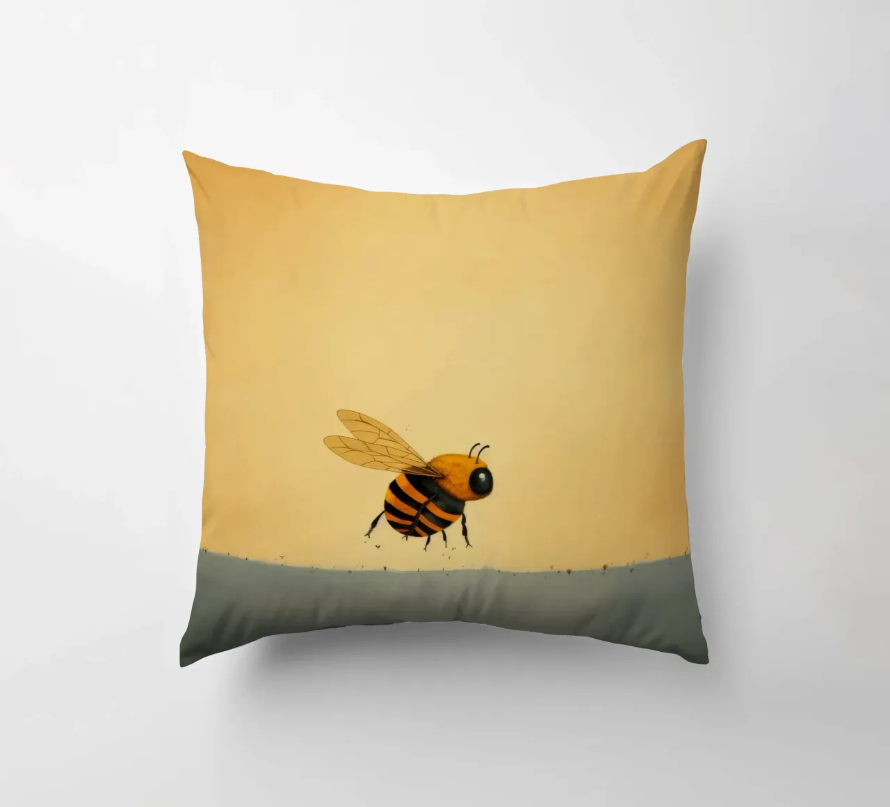 Ape minima 4 cuscino da Minimal Animal Art