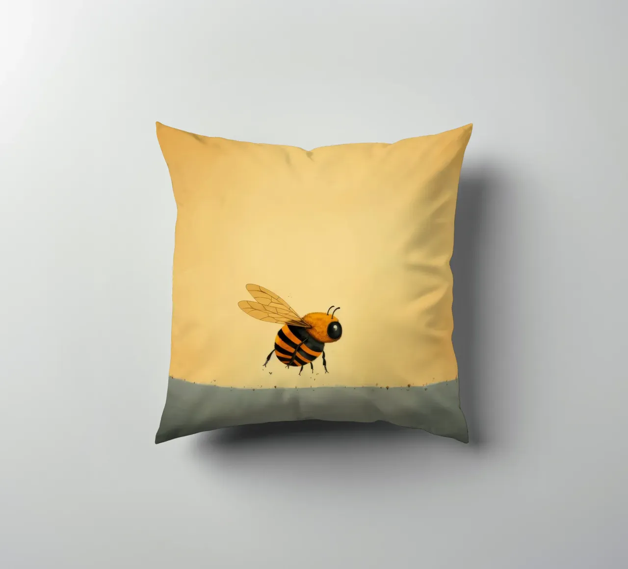 Ape minima 4 cuscino da Minimal Animal Art