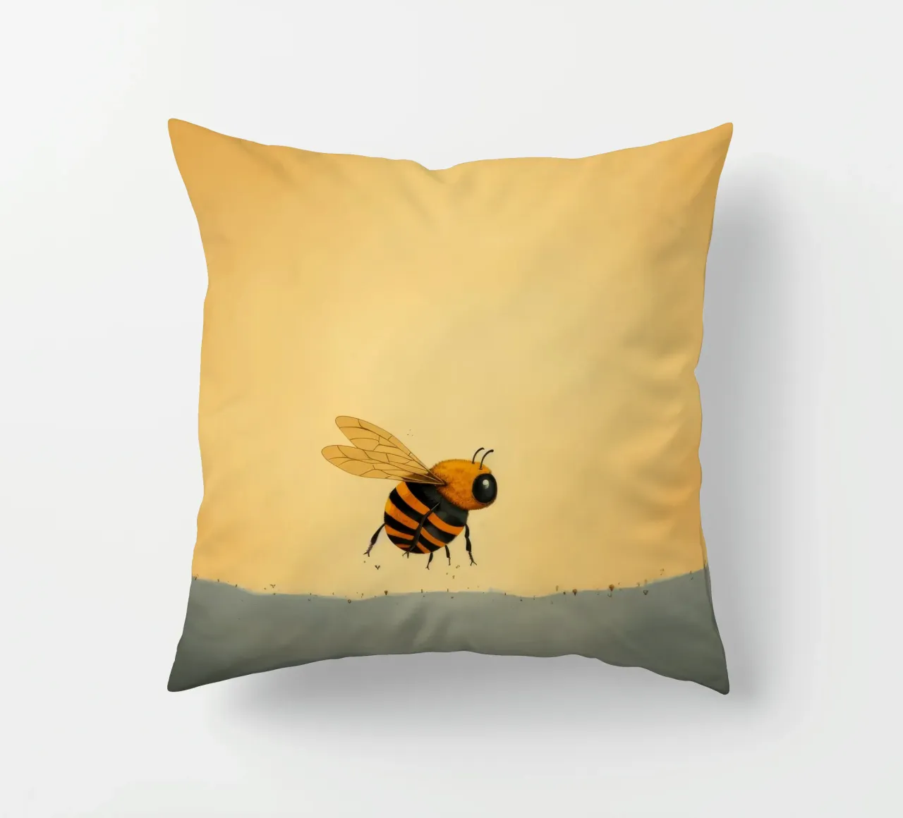 Ape minima 4 cuscino da Minimal Animal Art