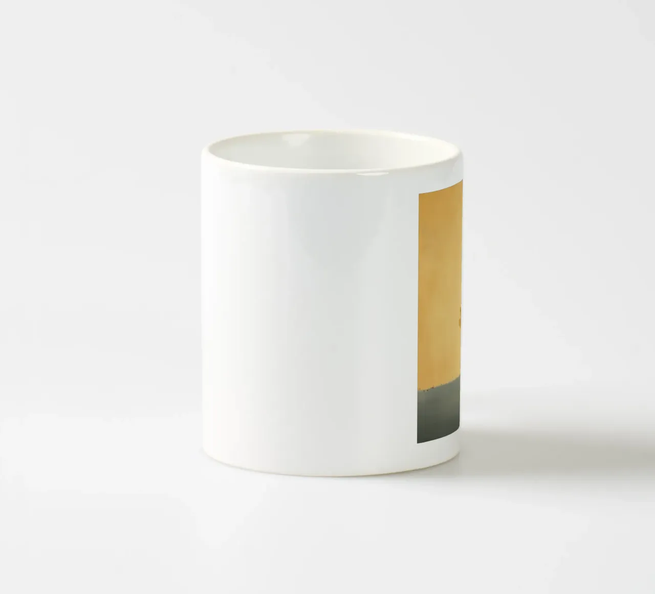 Ape minima 4 tazza in ceramica da Minimal Animal Art