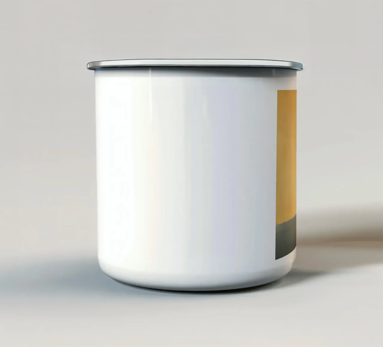 Ape minima 4 tazza in smalto da Minimal Animal Art