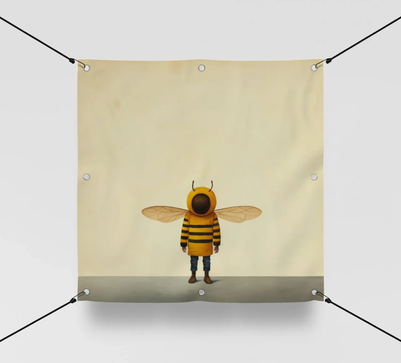 Ape Minima 1 telo in pvc da Minimal Animal Art