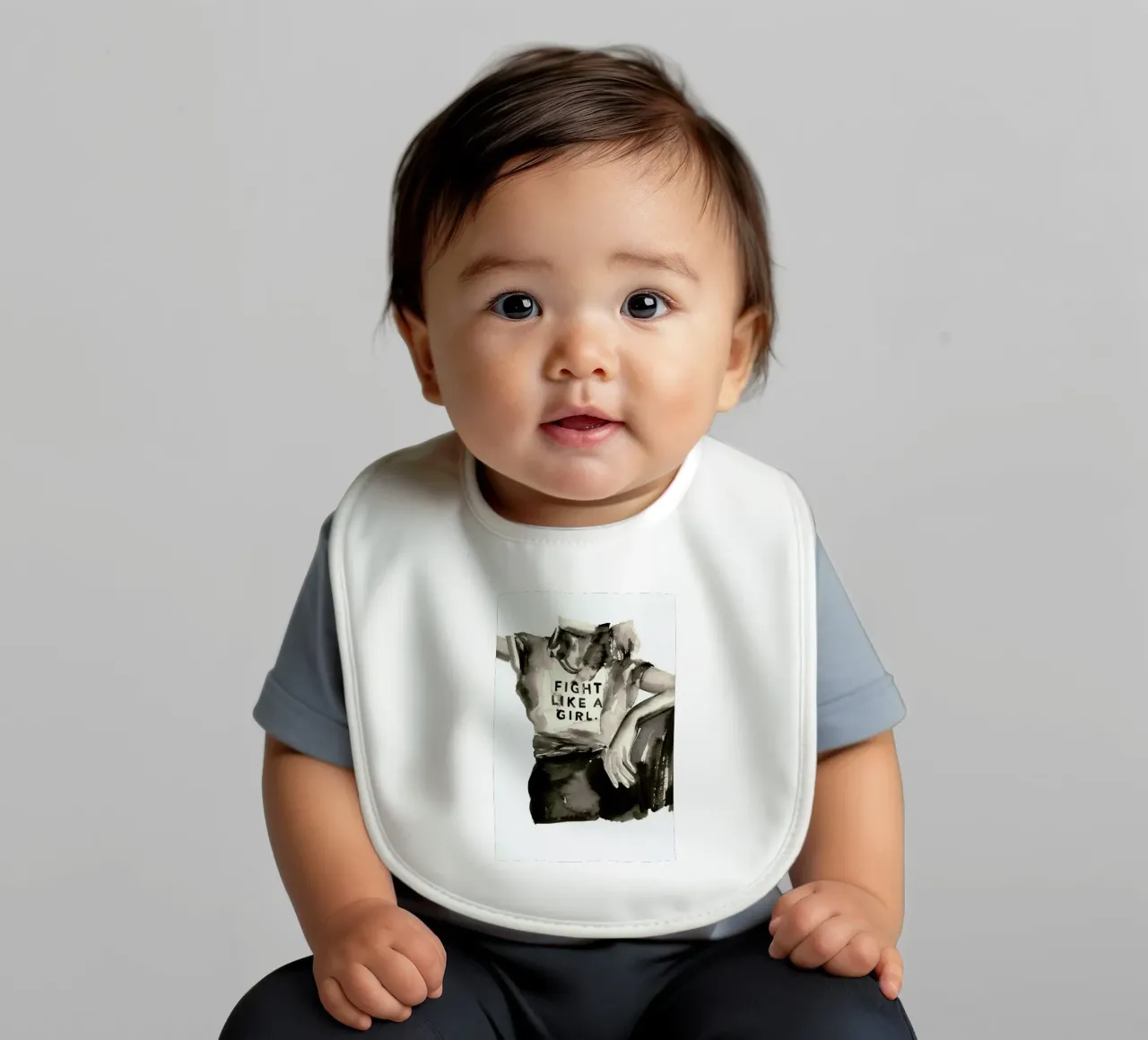 First Rule baby bib by Victoria Verbaan