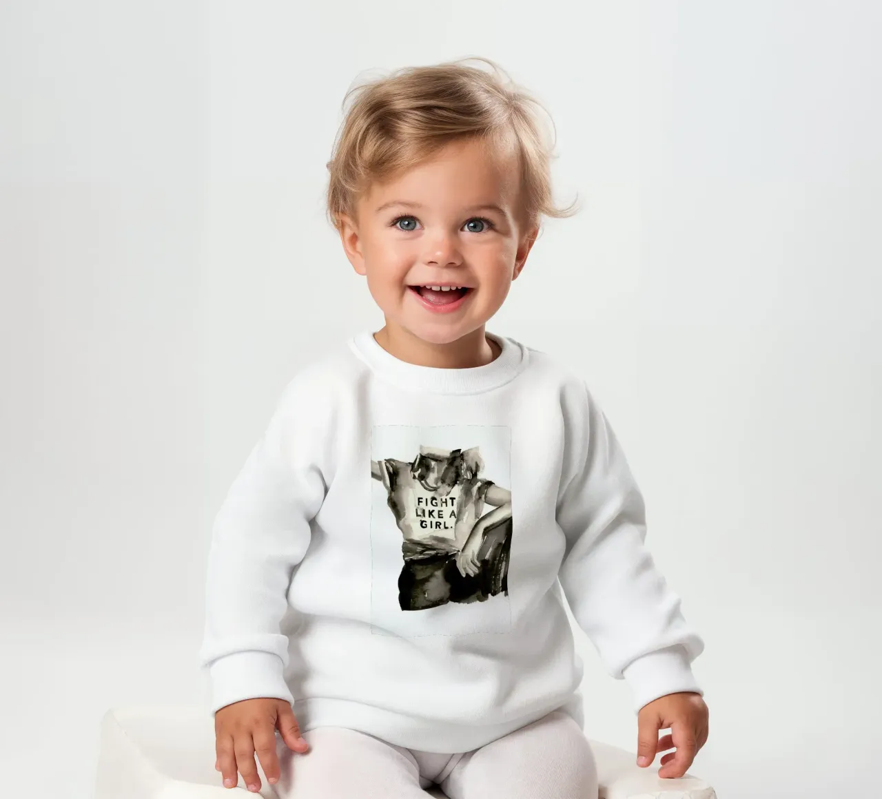 First Rule Baby Sweatshirt von Victoria Verbaan