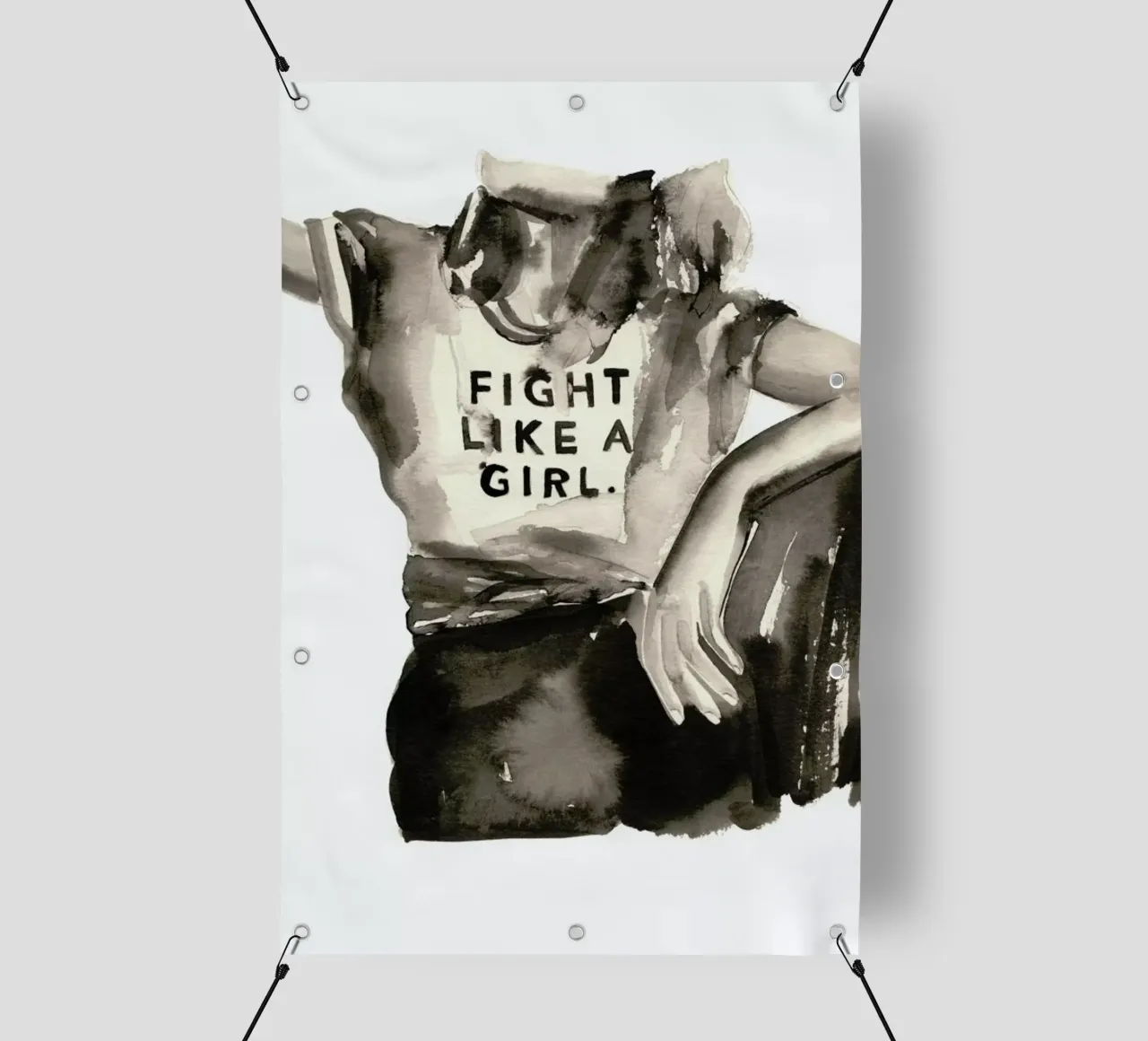 First Rule telo in pvc da Victoria Verbaan