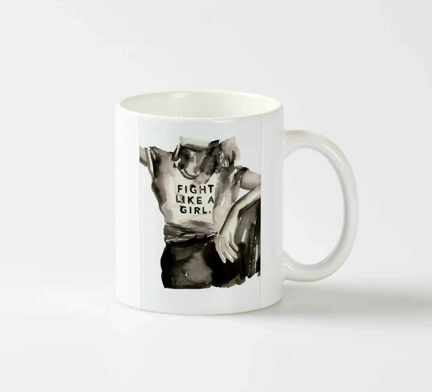 First Rule ceramic mug by Victoria Verbaan