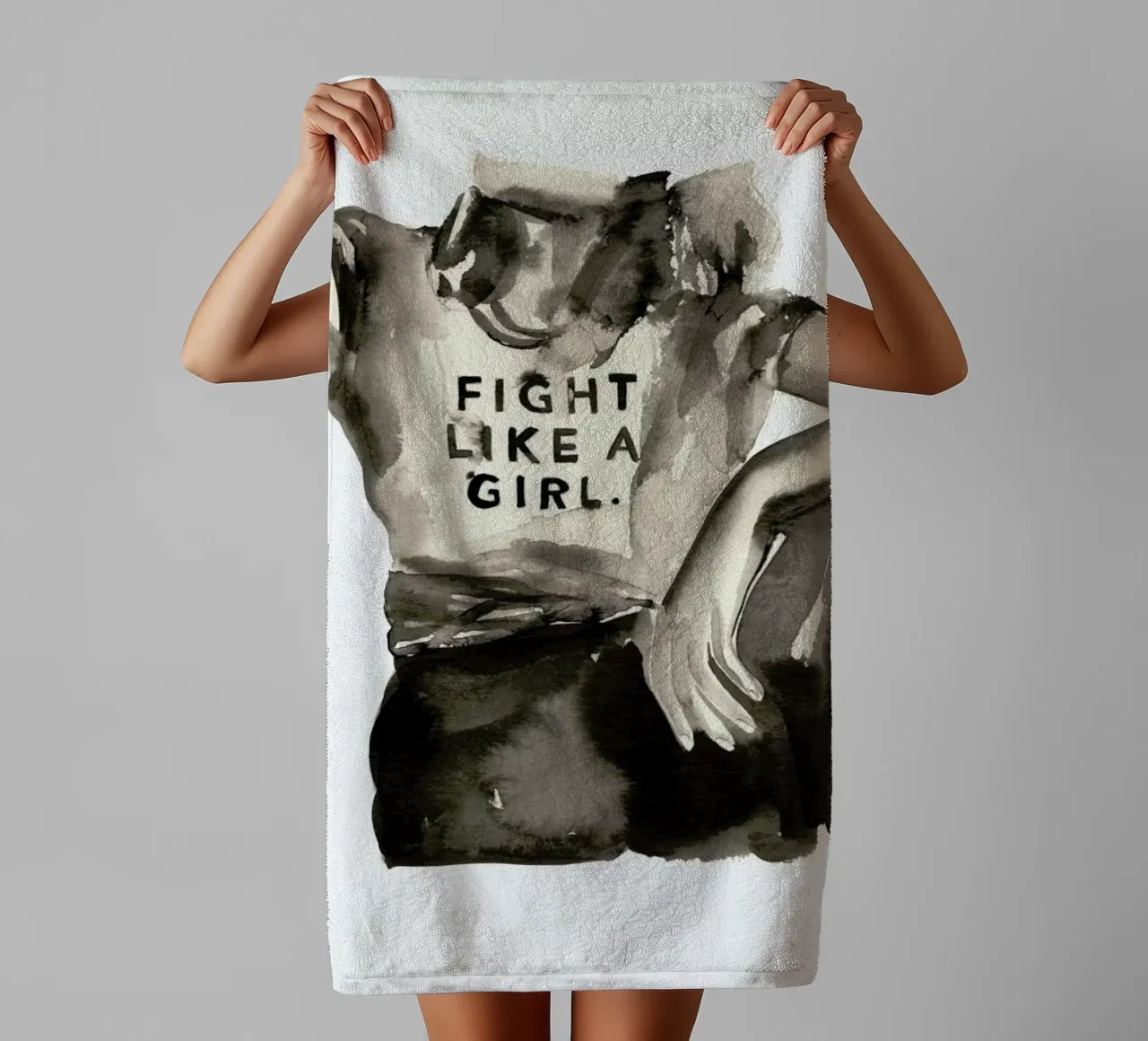 First Rule towel by Victoria Verbaan