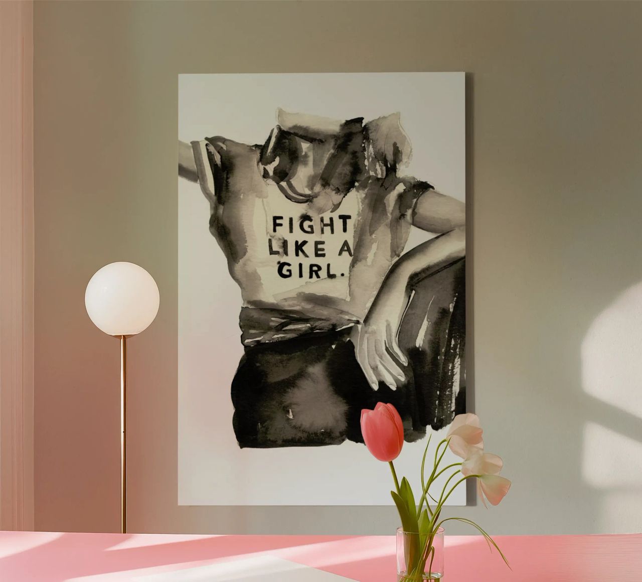 First Rule canvas by Victoria Verbaan