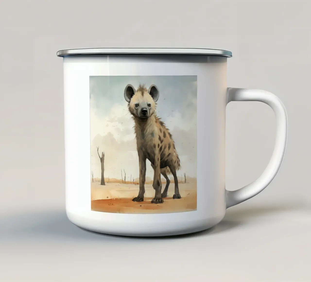 Iena minima 2 tazza in smalto da Minimal Animal Art
