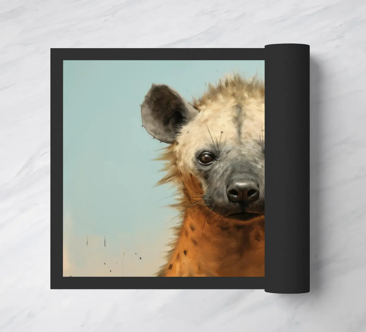 Minimal Hyena zerbino da Minimal Animal Art