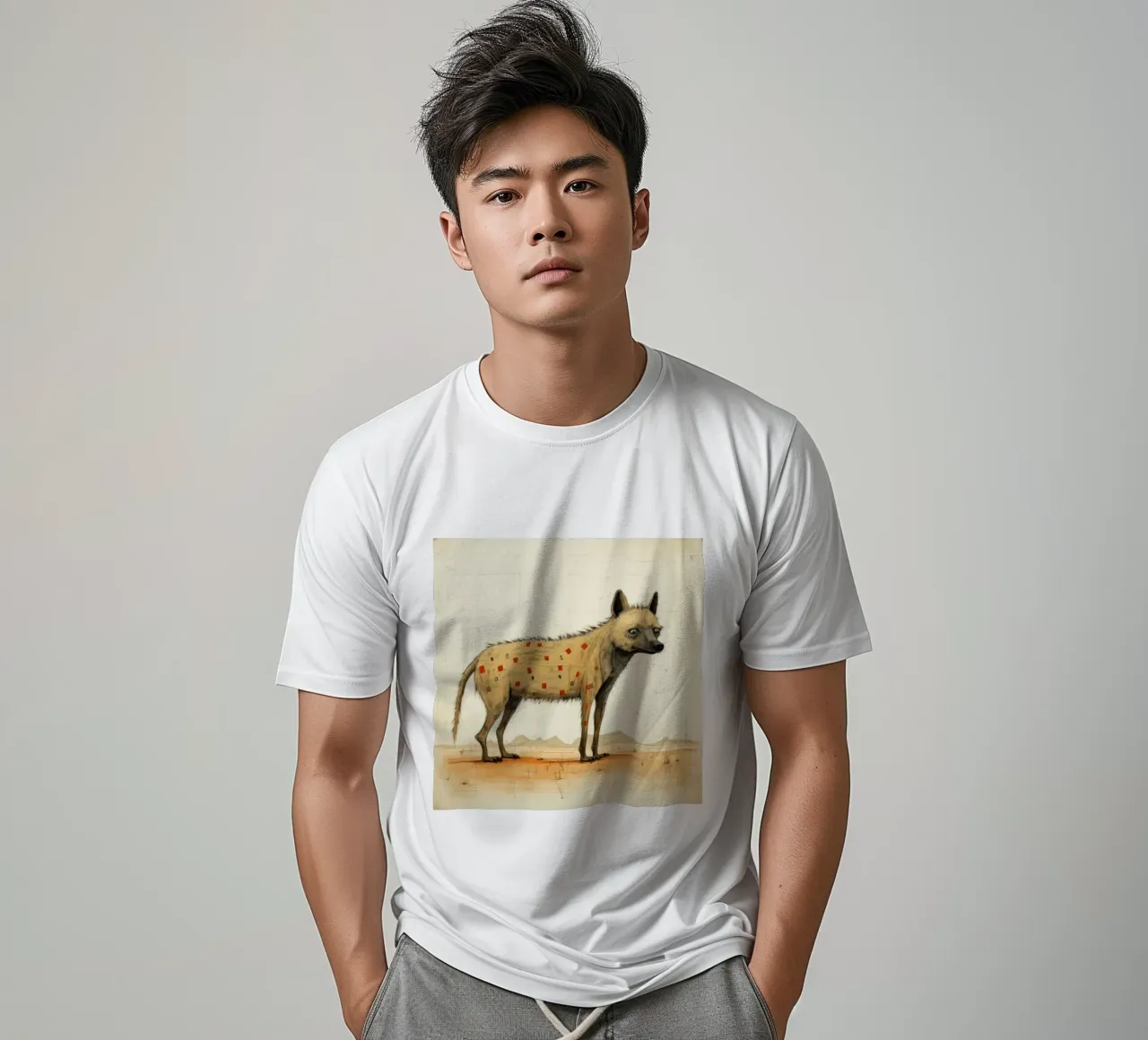 Iena minima 4 t-shirt da Minimal Animal Art