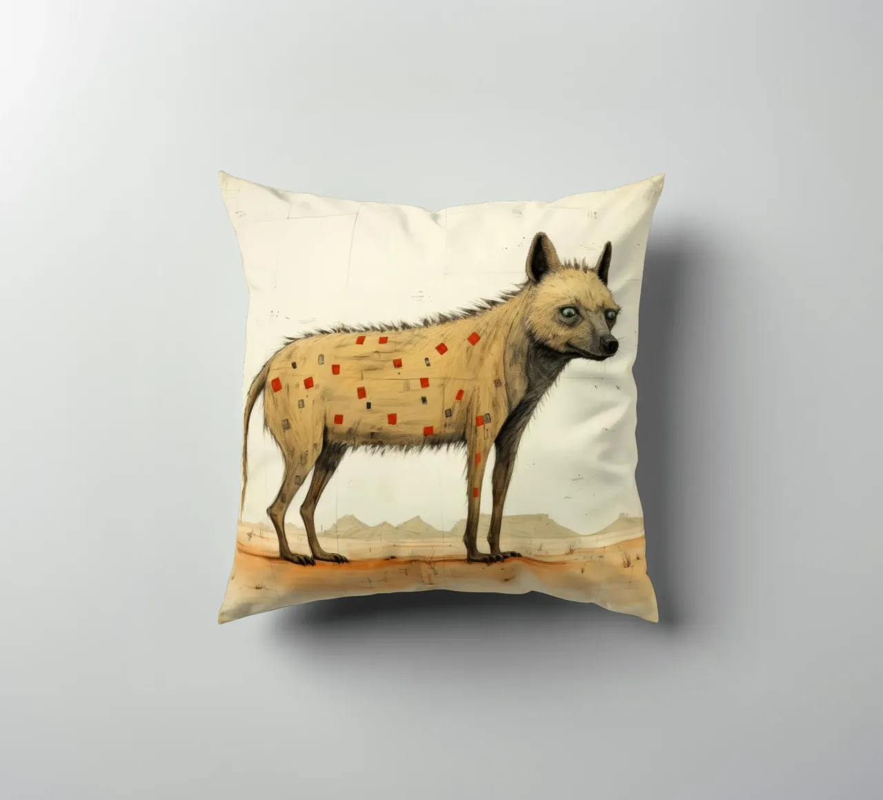 Iena minima 4 cuscino da Minimal Animal Art
