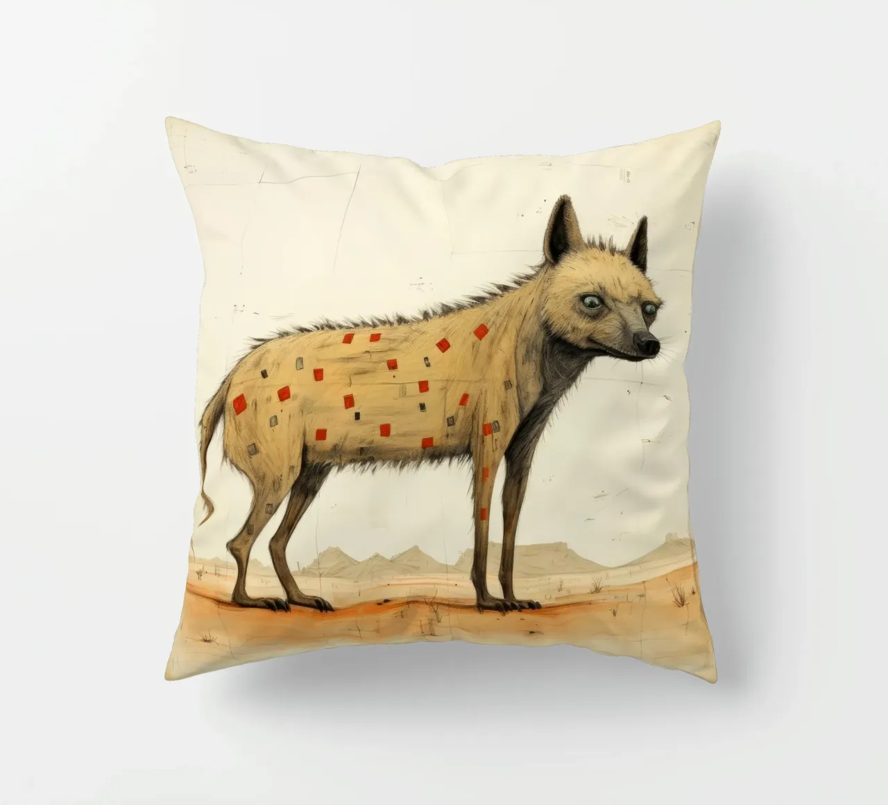 Iena minima 4 cuscino da Minimal Animal Art