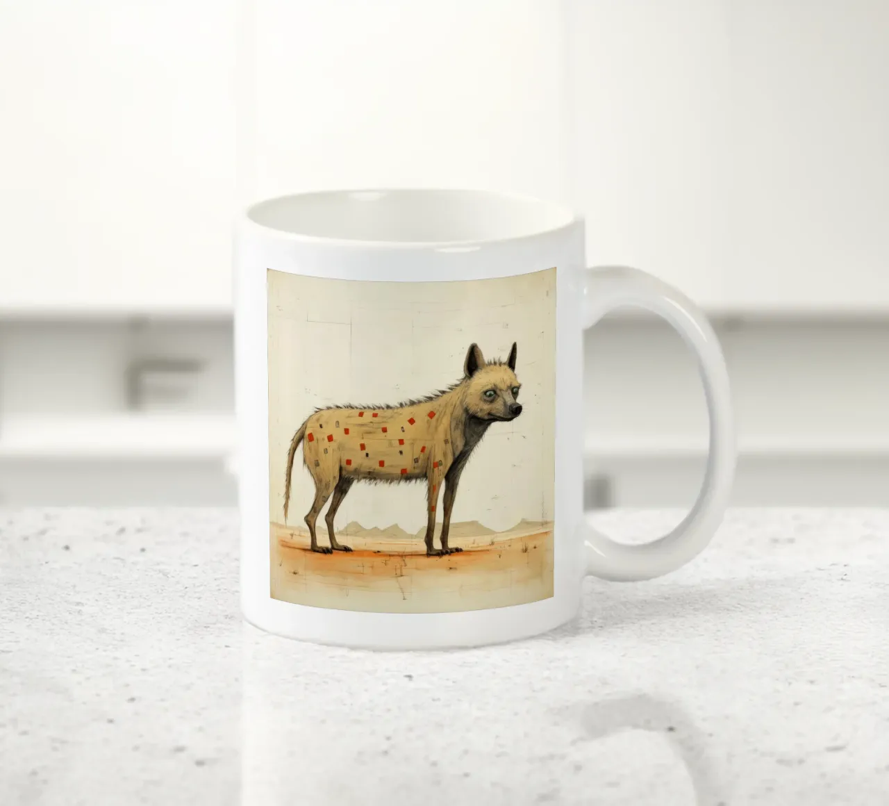 Iena minima 4 tazza in ceramica da Minimal Animal Art