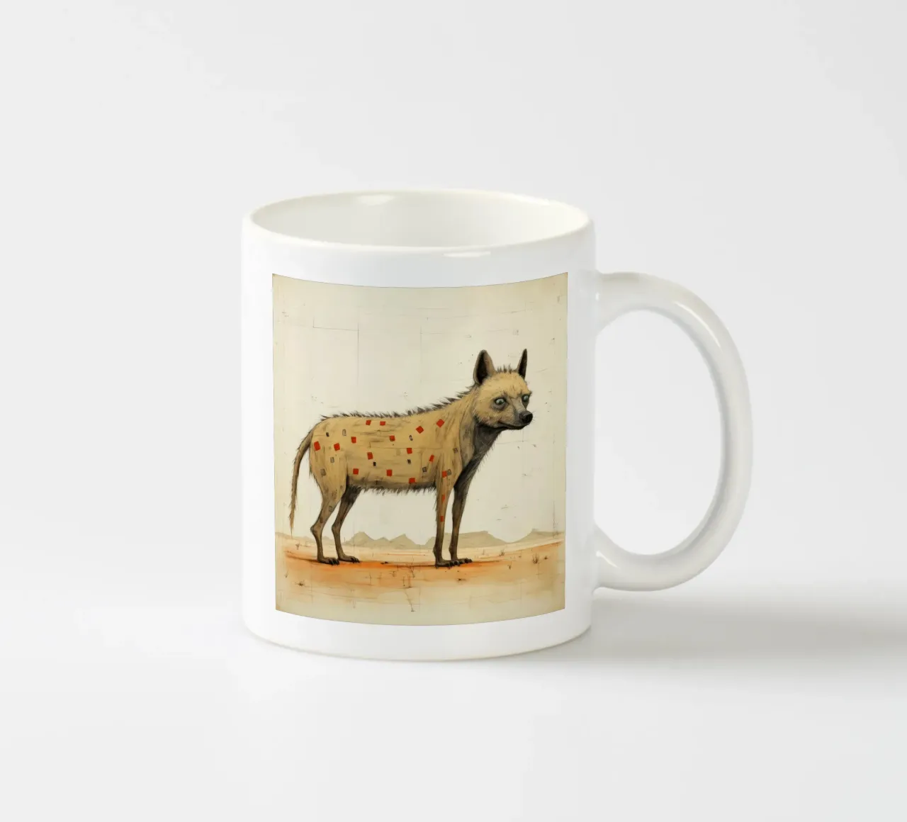 Iena minima 4 tazza in ceramica da Minimal Animal Art
