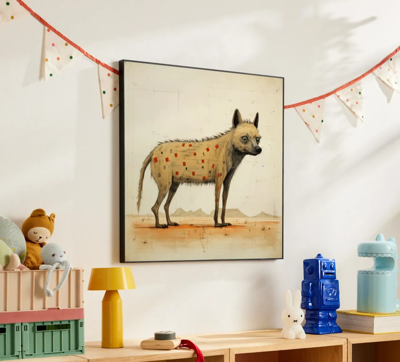 Iena minima 4 alluminio dibond da Minimal Animal Art