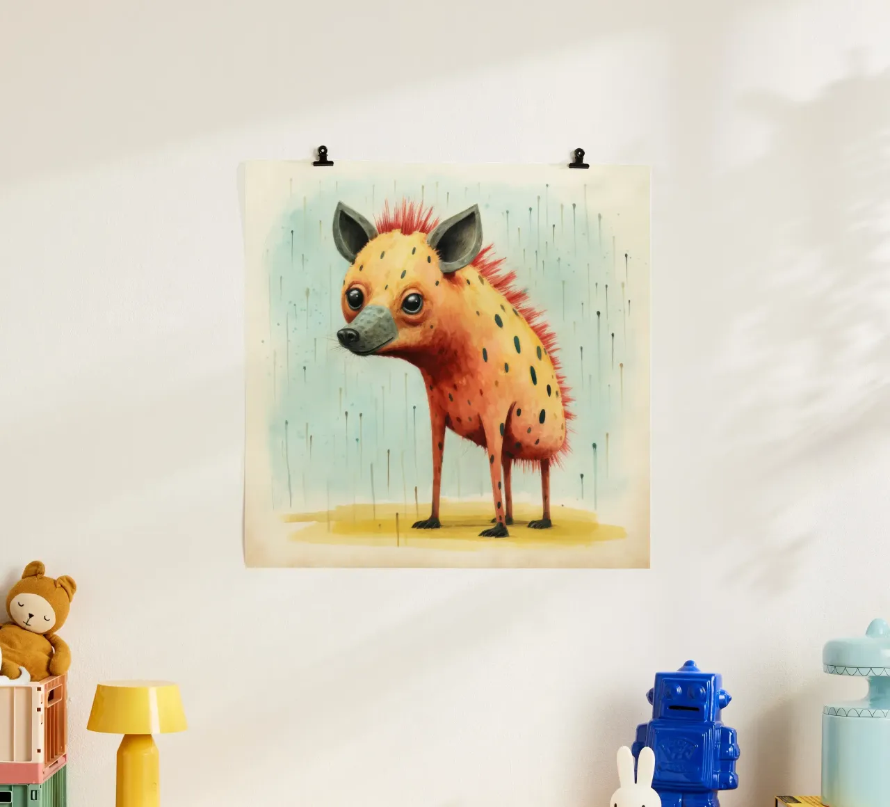 Minimo iena poster da Minimal Animal Art