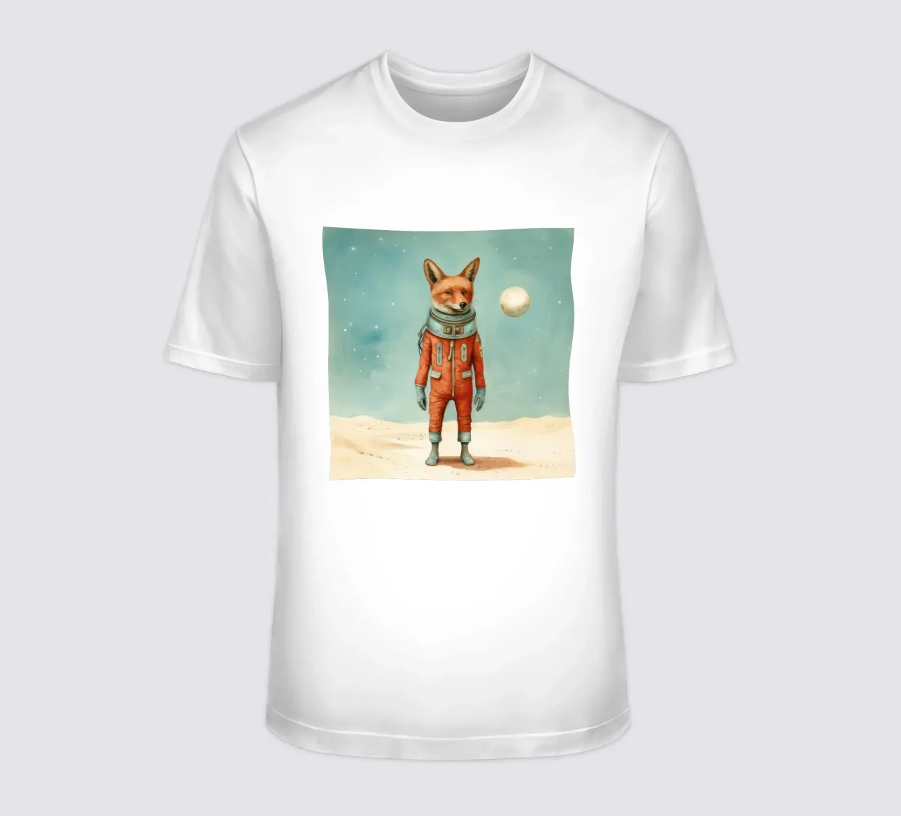 Sciacallo minimo 2 t-shirt da Minimal Animal Art
