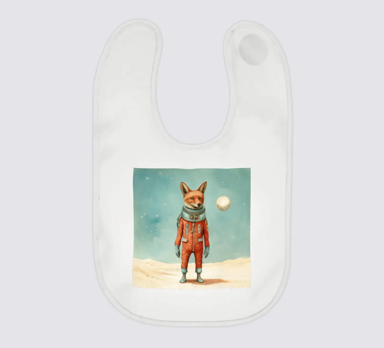 Sciacallo minimo 2 bavaglino da Minimal Animal Art