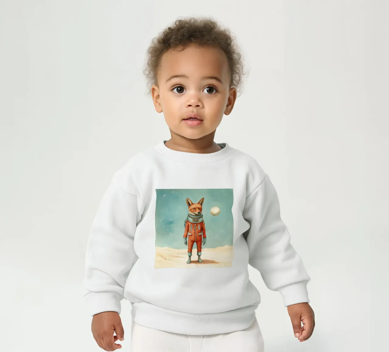 Sciacallo minimo 2 felpa neonato da Minimal Animal Art