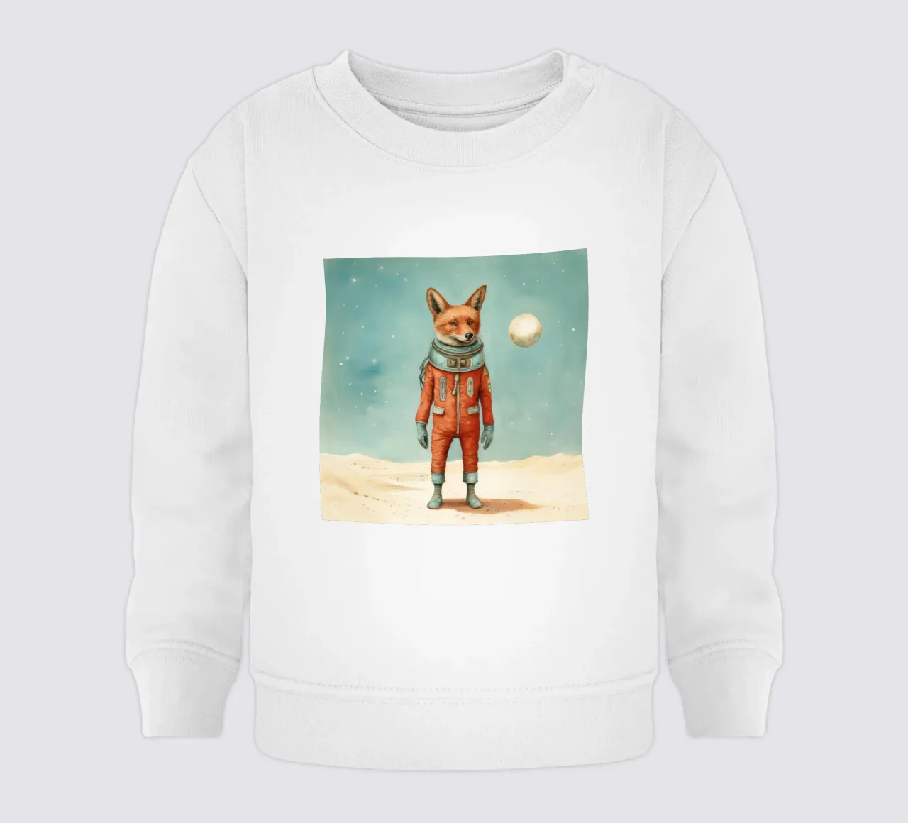 Sciacallo minimo 2 felpa neonato da Minimal Animal Art