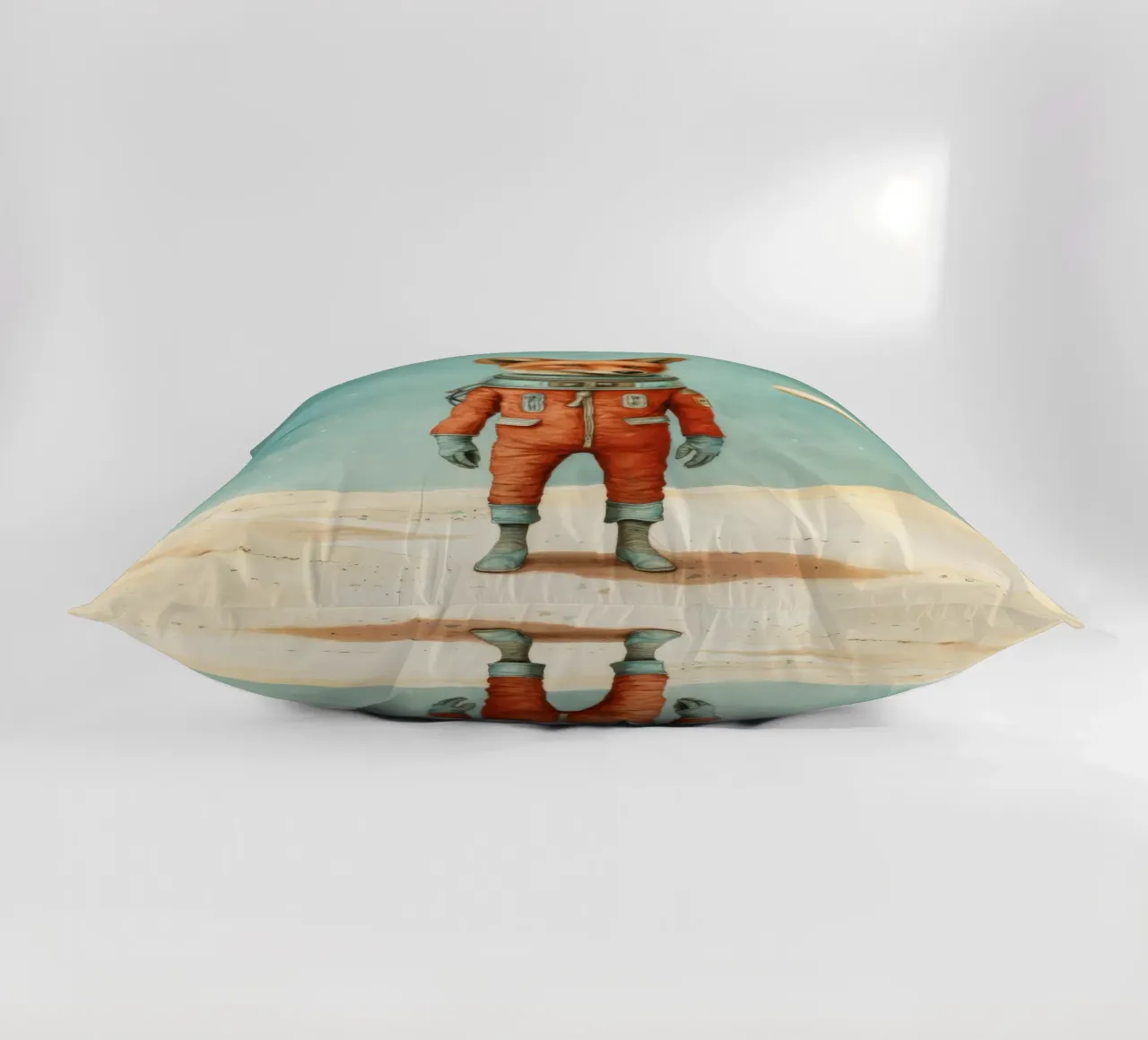 Sciacallo minimo 2 cuscino da Minimal Animal Art