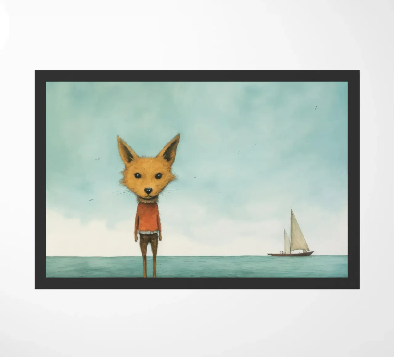 Sciacallo minimo 3 zerbino da Minimal Animal Art