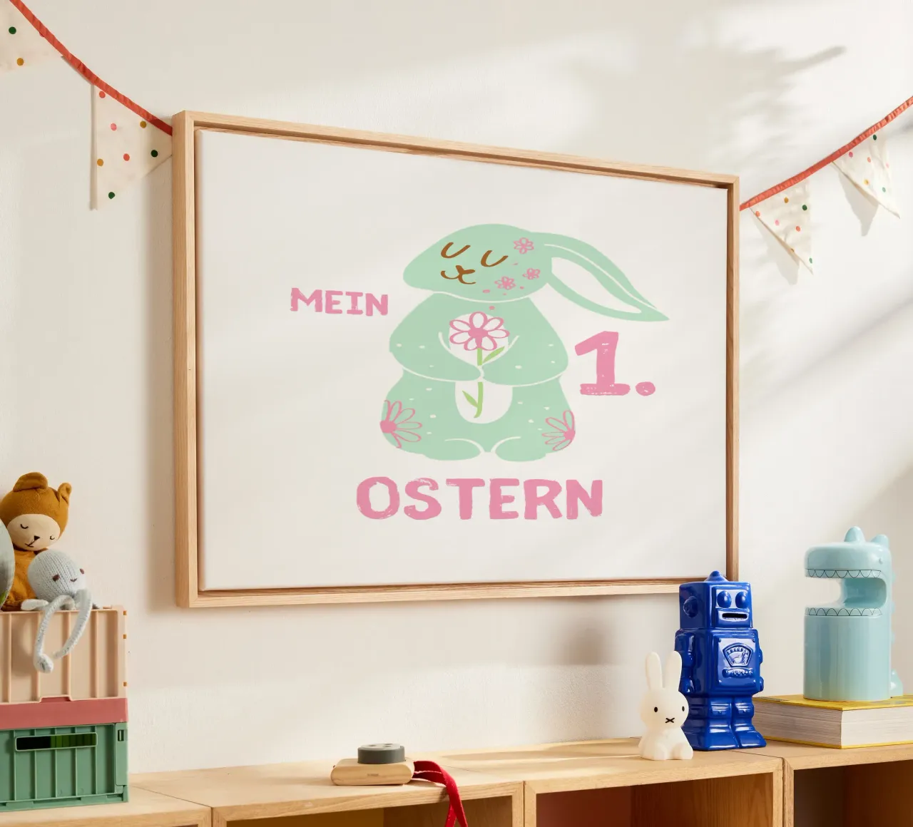 Mijn 1e Pasen canvas met Baklijst van ArtDesign by KBK