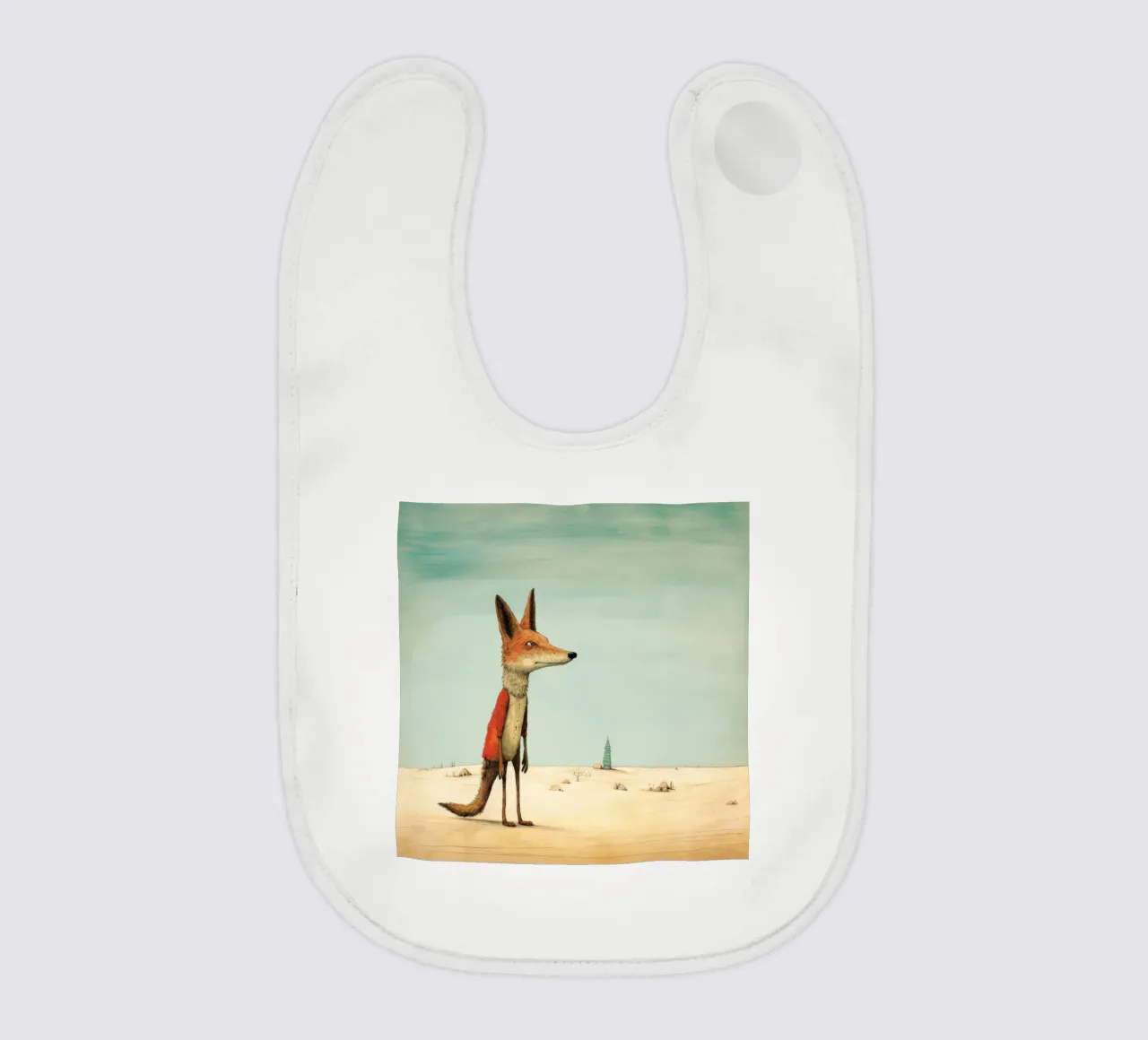 Sciacallo minimo 4 bavaglino da Minimal Animal Art