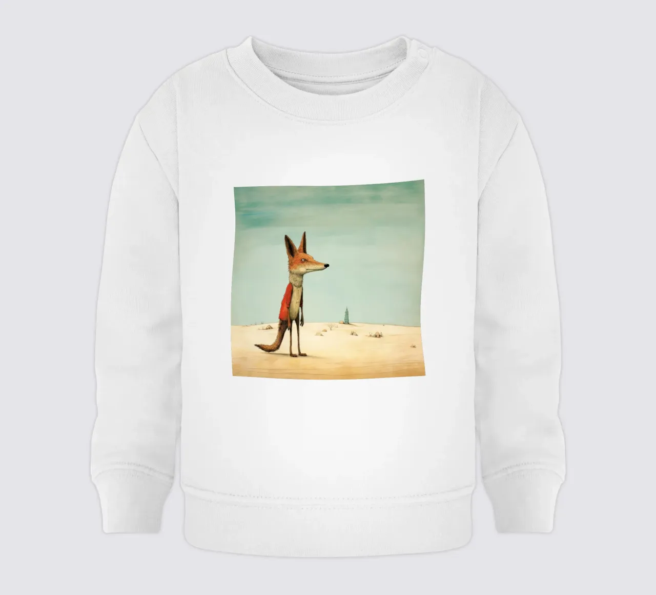 Sciacallo minimo 4 felpa neonato da Minimal Animal Art