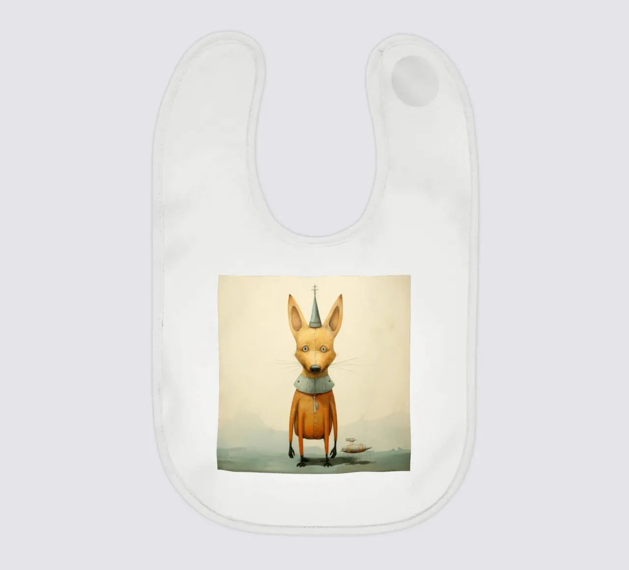 Sciacallo minimo 1 bavaglino da Minimal Animal Art