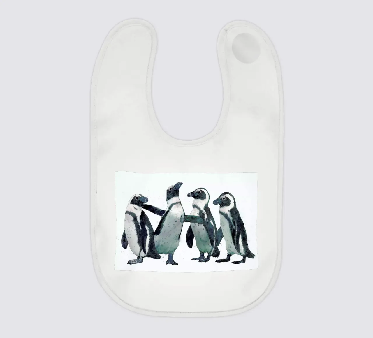 Penguins bavaglino da Laura Graves