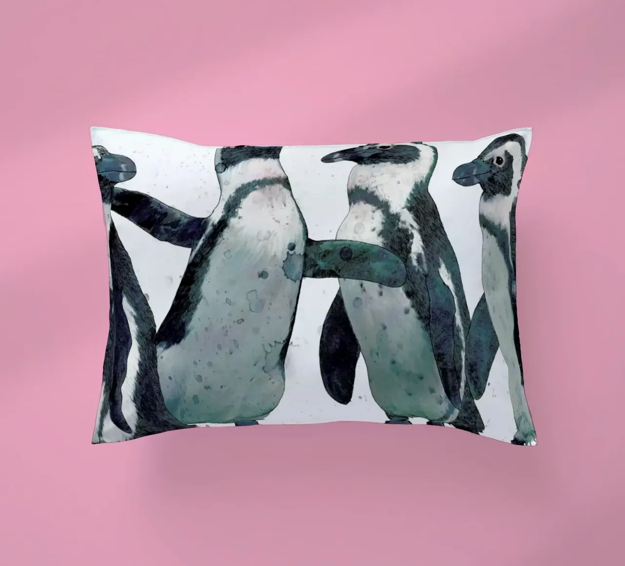 Penguins cuscino da Laura Graves