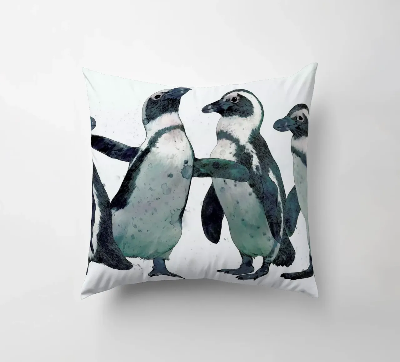 Penguins cuscino da Laura Graves