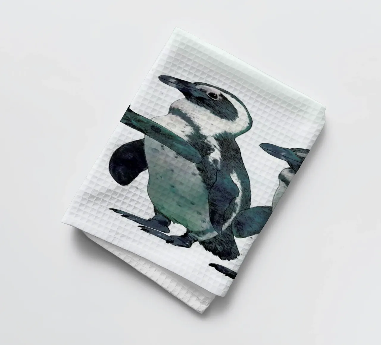 Penguins canovaccio da cucina da Laura Graves