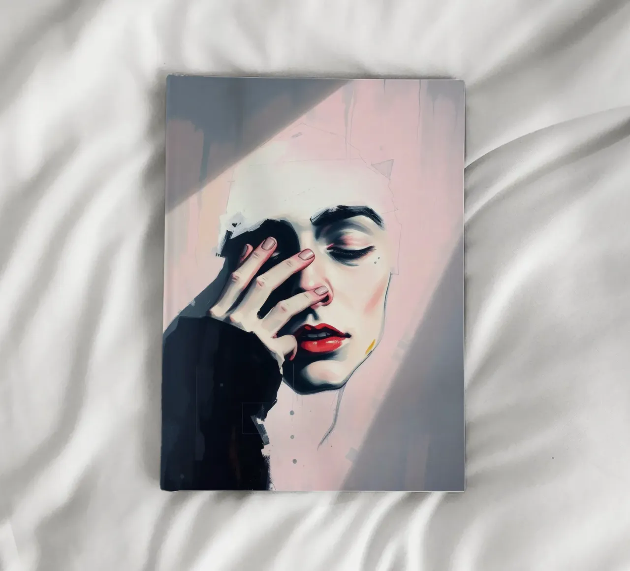 Expression of emotion captured through art notebook by DesignDoodle