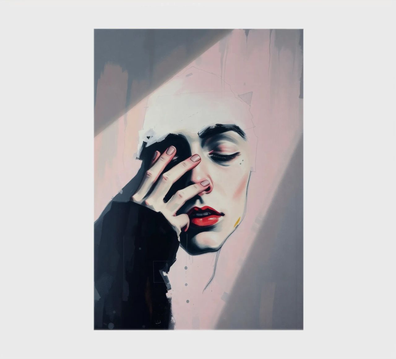 Expression of emotion captured through art notebook by DesignDoodle
