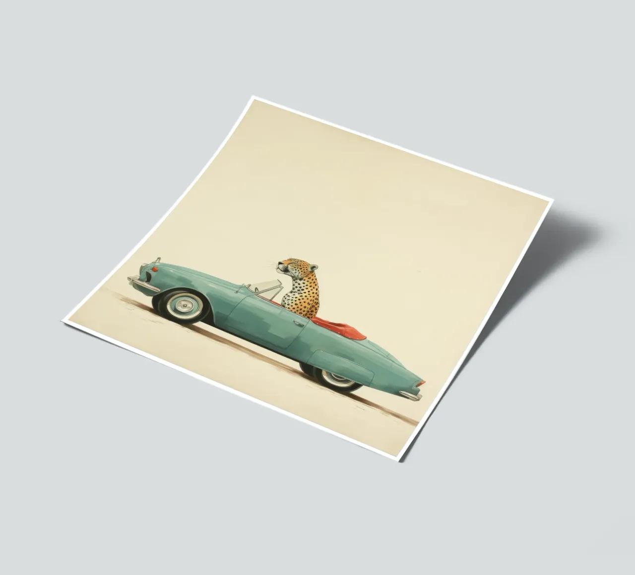 Minimal Jaguar sticker sheet by Minimal Animal Art