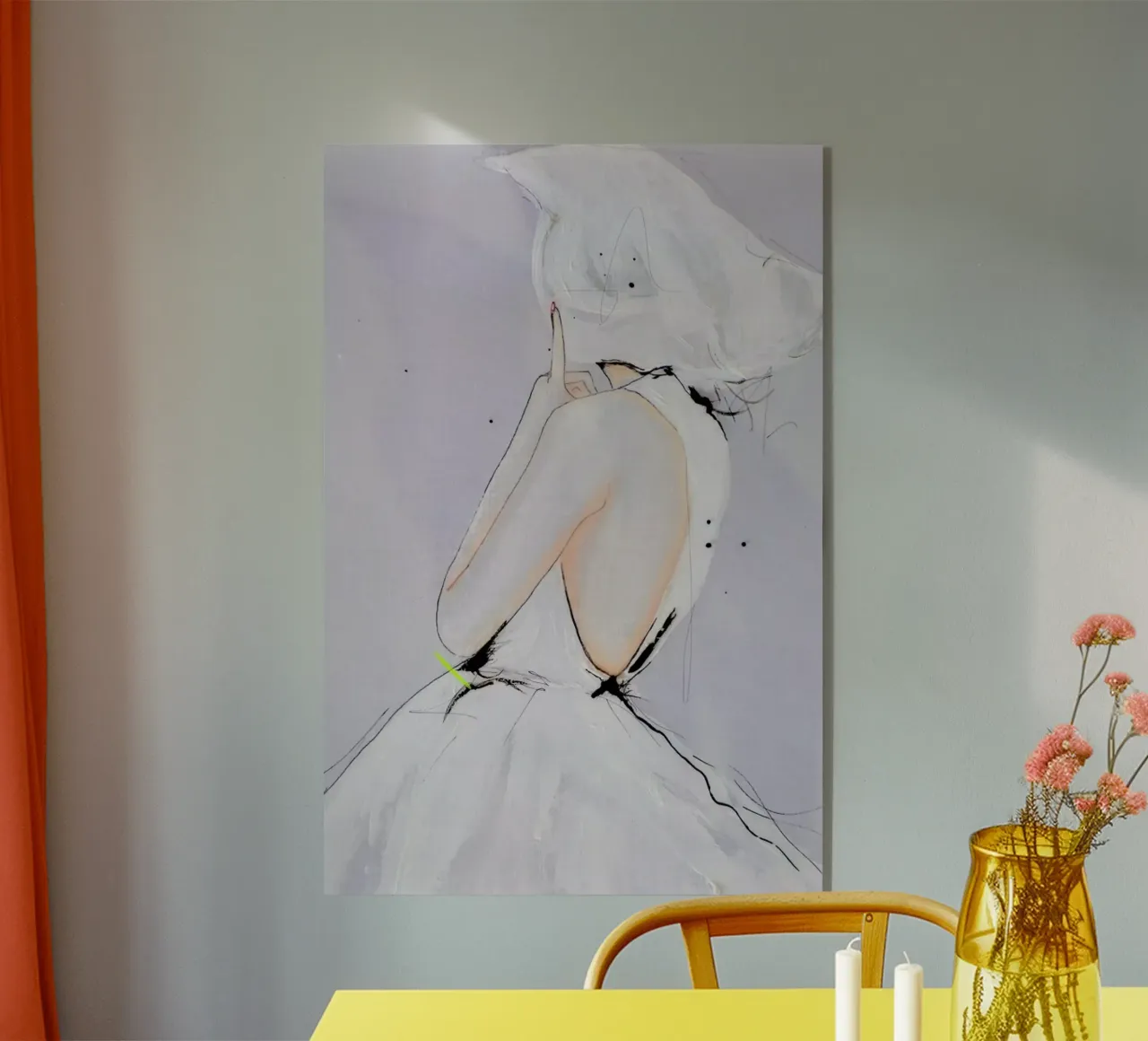 Upon Wind and Rain plexiglass da Leigh Viner