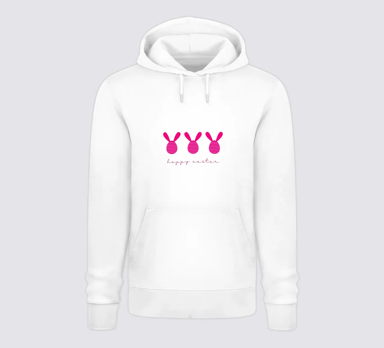 vrolijk pasen roze hoodie van ArtDesign by KBK