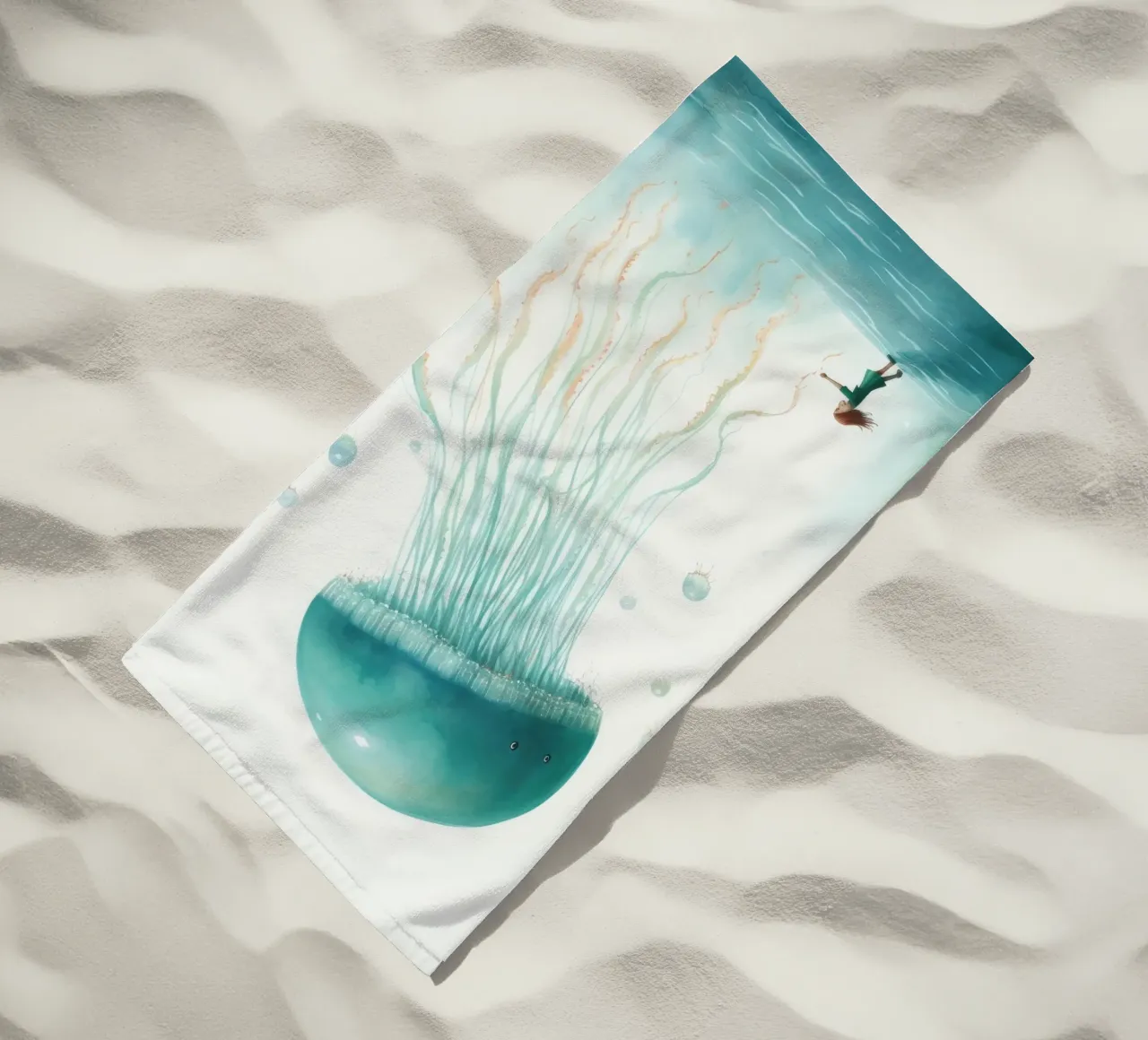 Medusa minima 4 telo mare da Minimal Animal Art