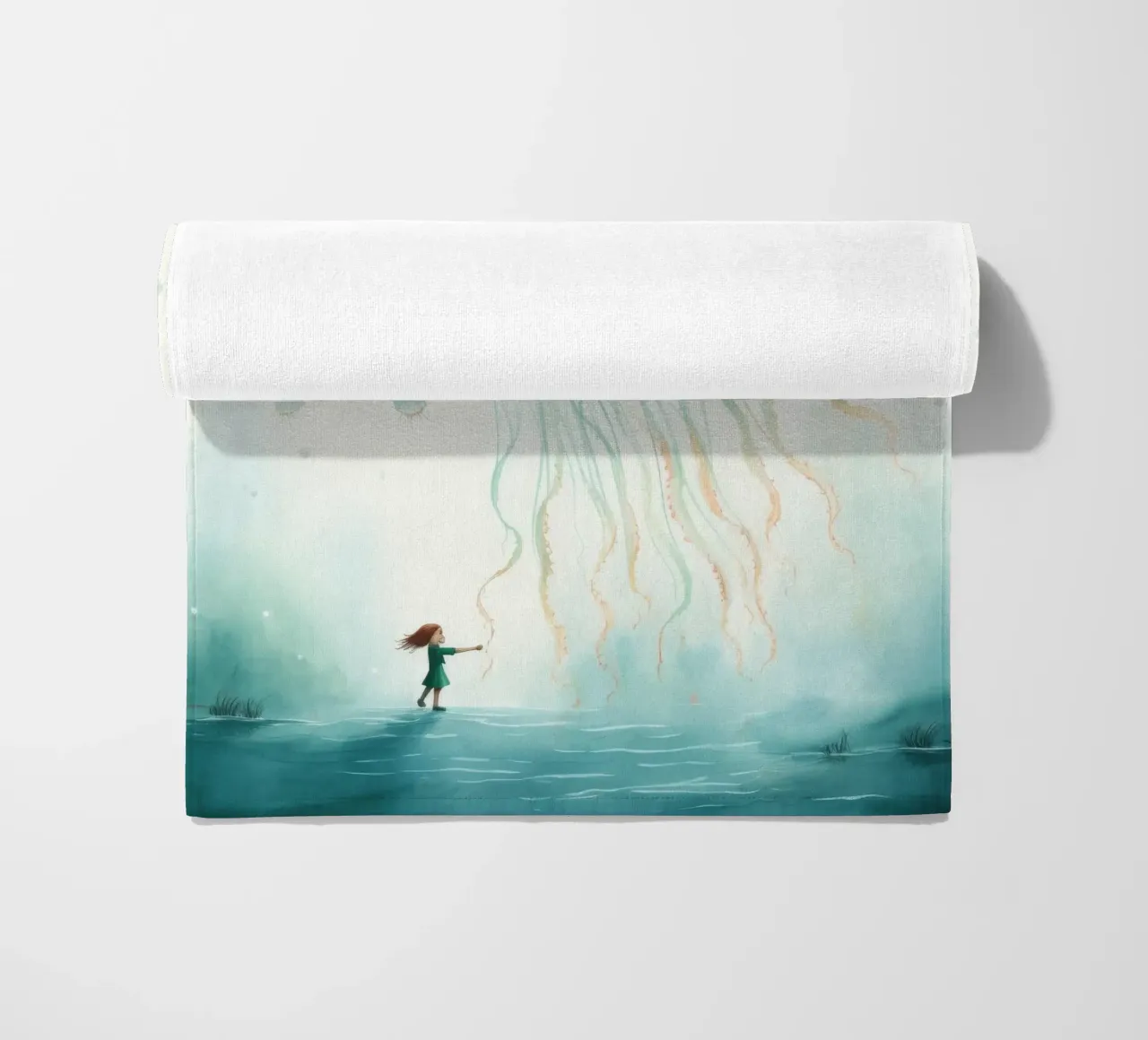 Medusa minima 4 telo mare da Minimal Animal Art