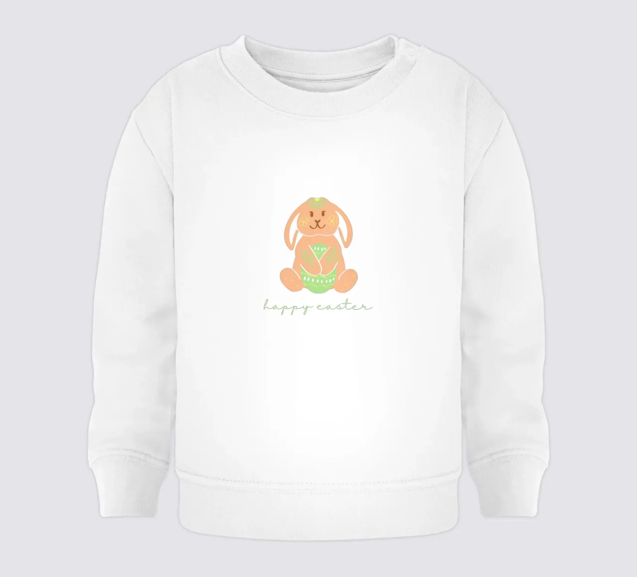 feliz pascua Hase sudadera de bebé de ArtDesign by KBK