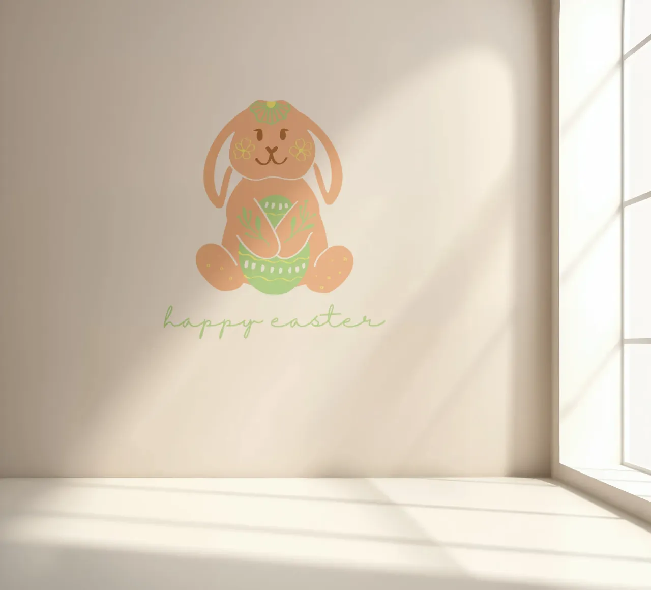 happy easter Hase photo wallpaper by ArtDesign by KBK
