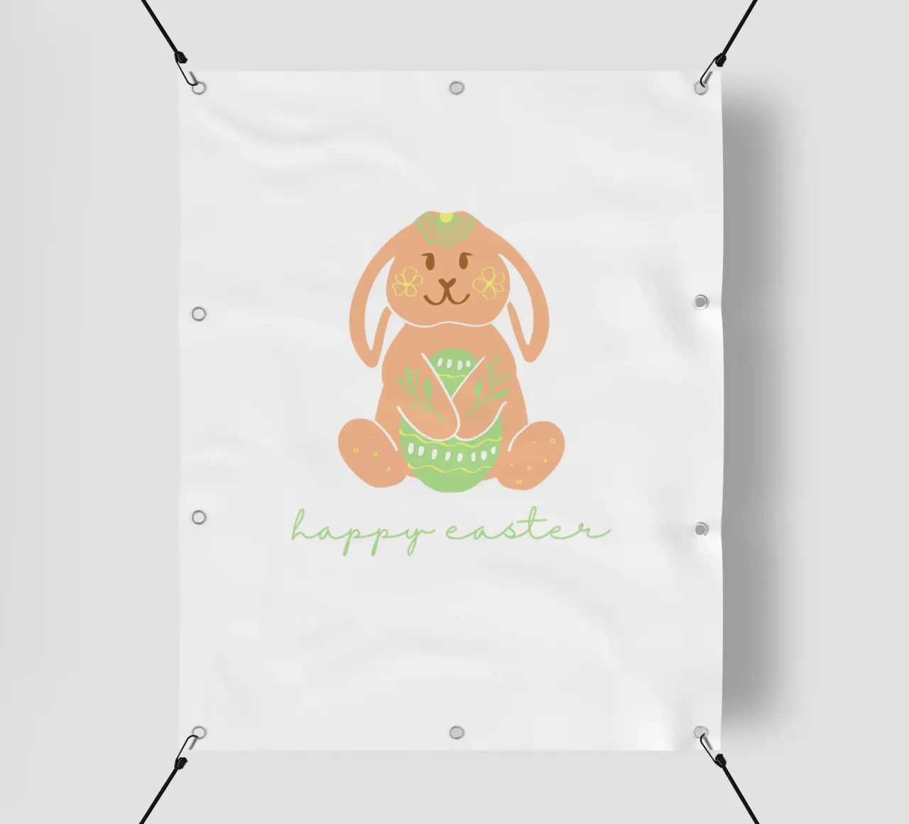 buona Pasqua Hase telo in pvc da ArtDesign by KBK