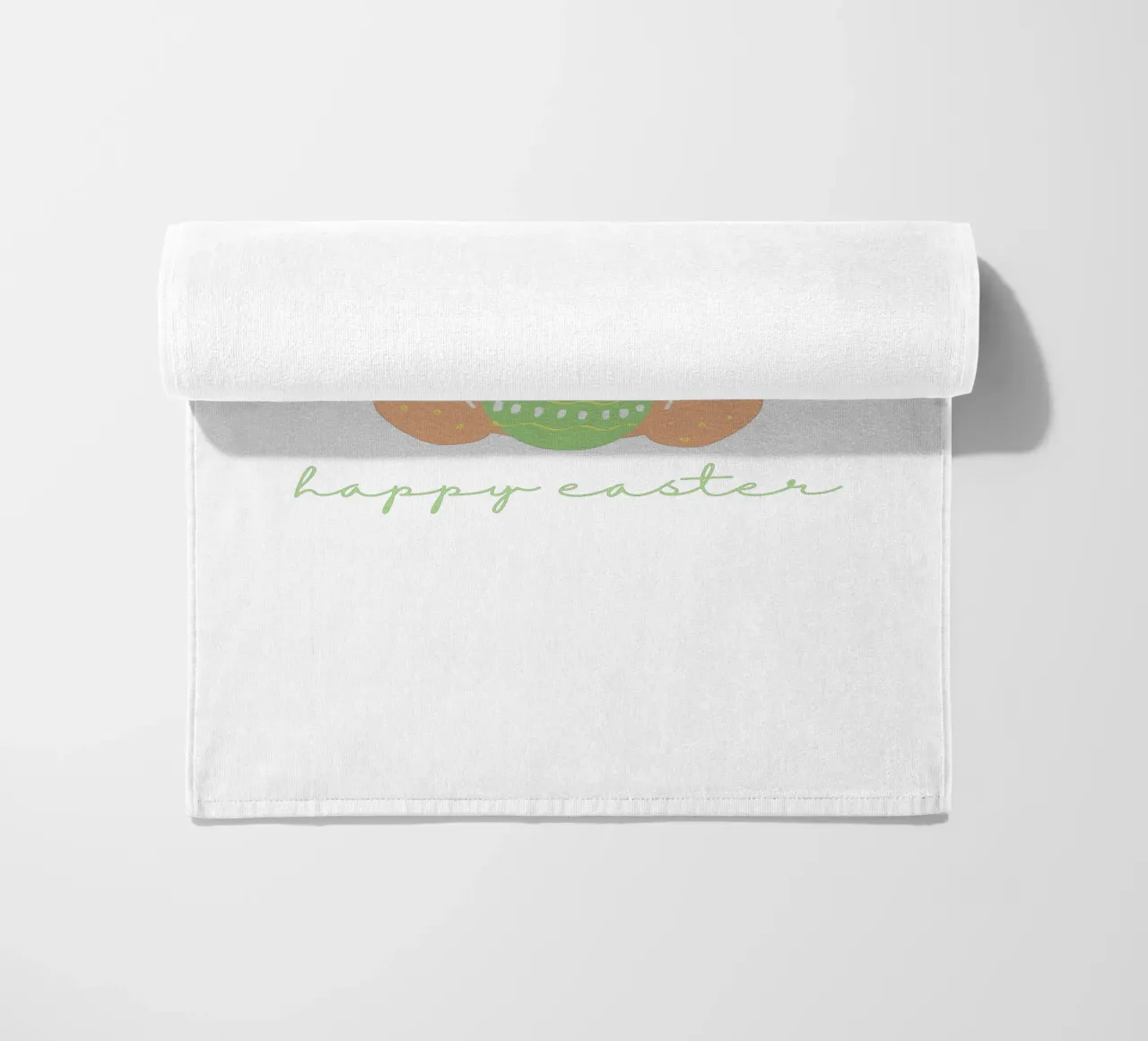 happy easter Hase beach towel by ArtDesign by KBK