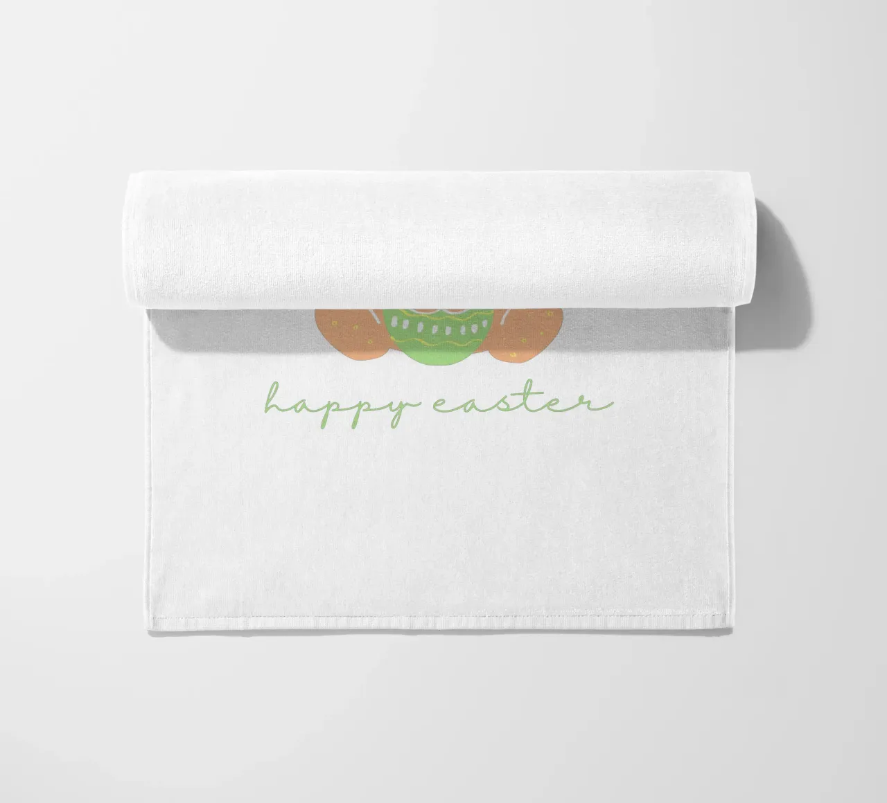 happy easter Hase beach towel by ArtDesign by KBK